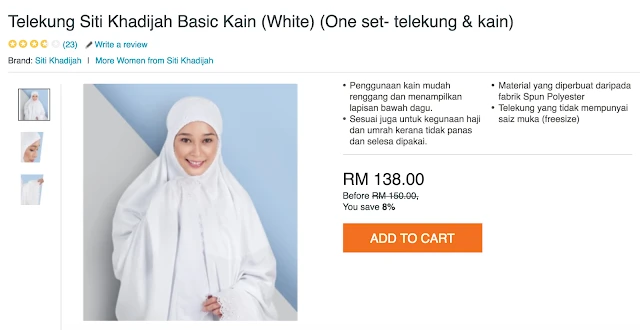  Telekung Siti Khadijah