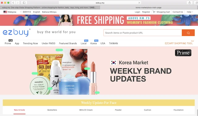 Website ezbuy Malaysia